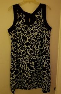 Dressbarn Black and Mint Dress